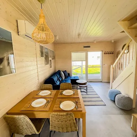 بيت خشبي Blekitny